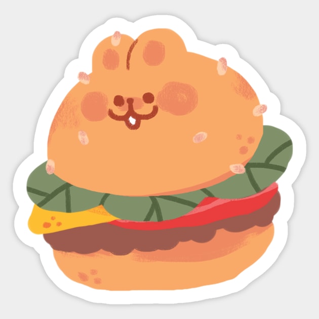 Hambunger Sticker by liliuhms